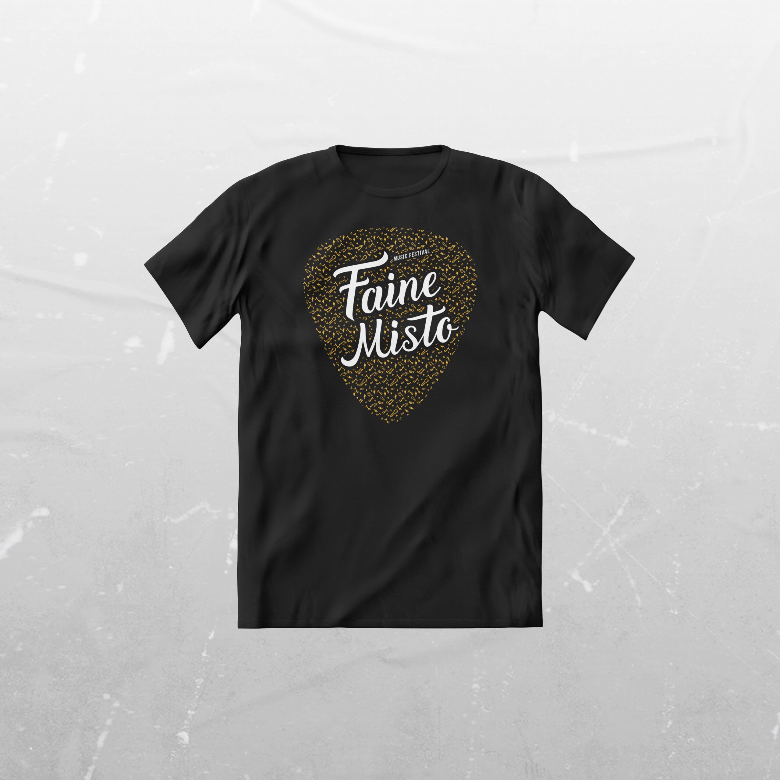 TBlack-18-PatternLogo T-SHIRT FAINE MISTO 2018 - LOGO - Image 1