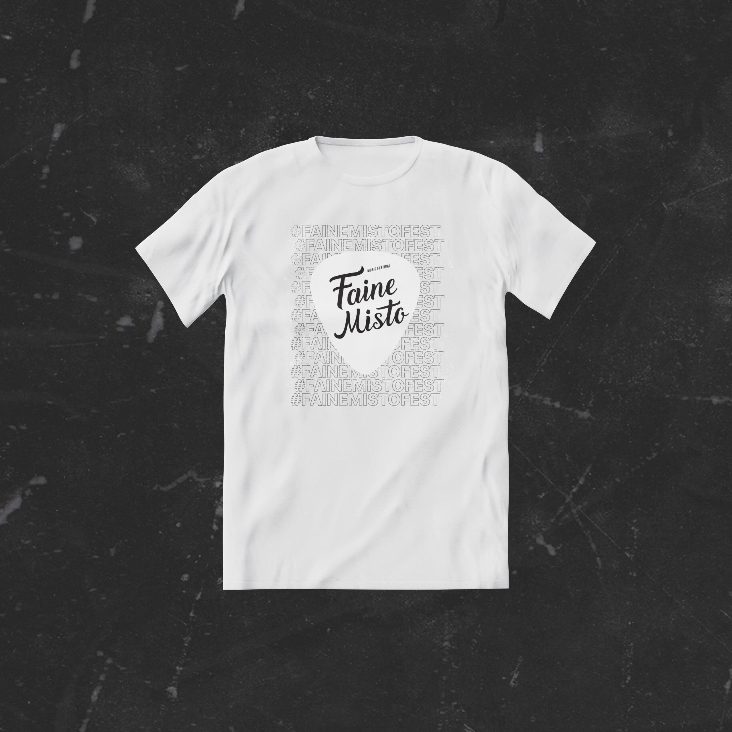 TWhite-19-Logo ФУТБОЛКА FAINE MISTO 2019 - LOGO - Зображення 1