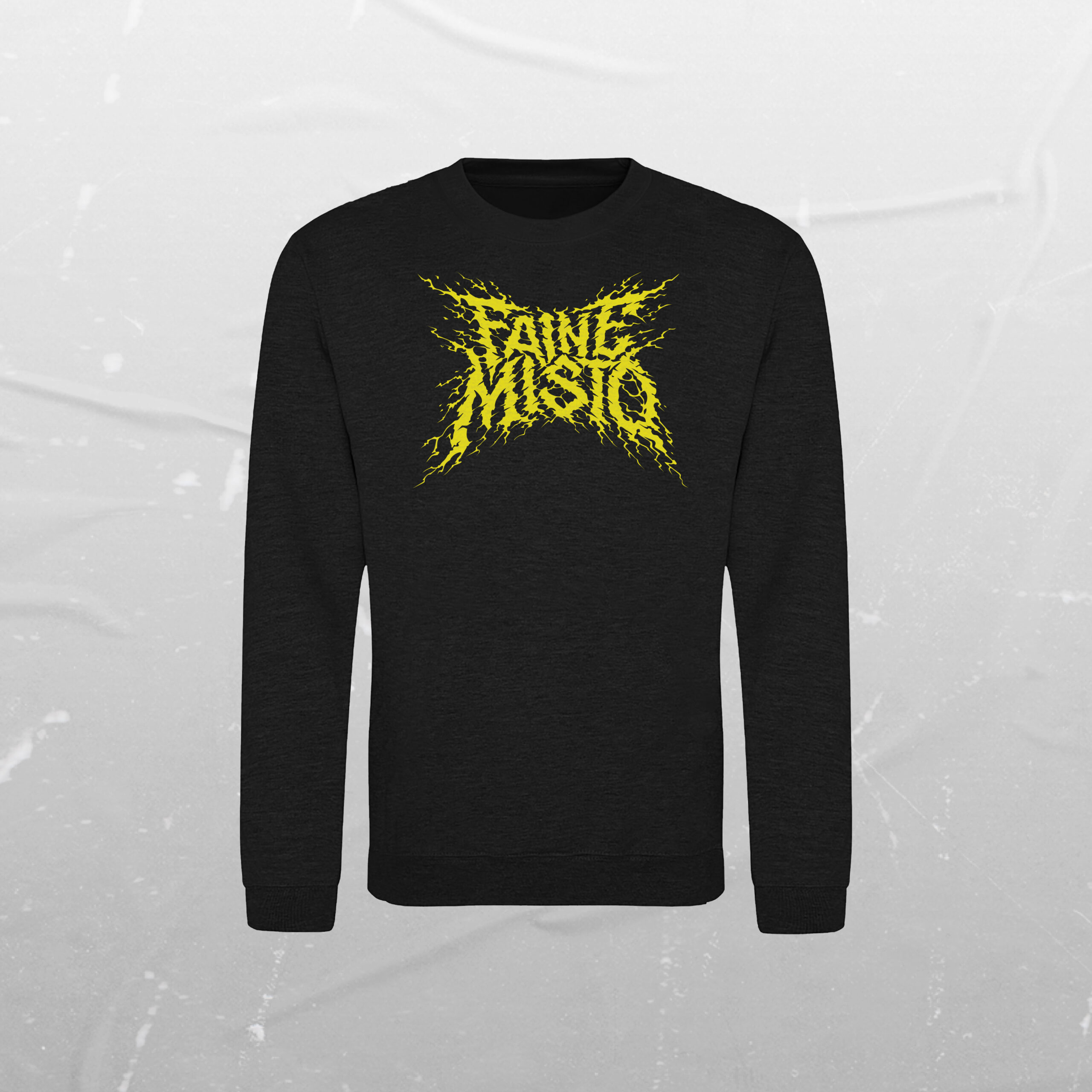 Hoodie-s-DeathLogo СВІТШОТ FAINE MISTO 2022 – DEATH METAL LOGO - Зображення 1