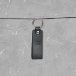 Keychain leather